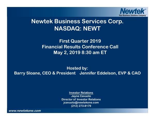 Newtek Business Services_May_2019_691_41691