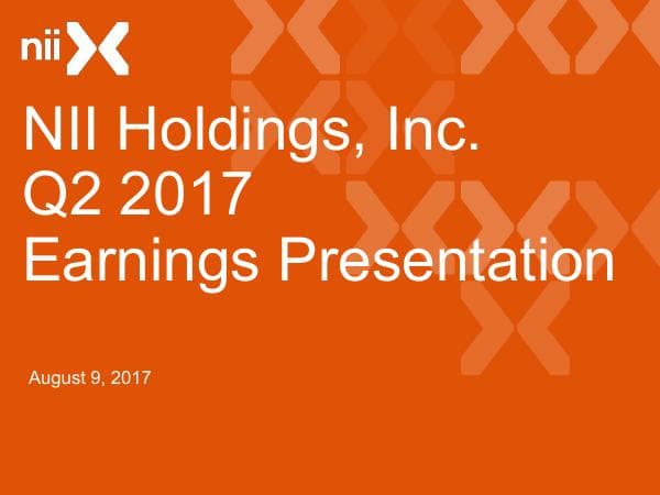 NII-Q2-2017-Earnings-Presentation