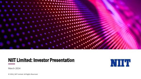 NIITLTD-InvestorPresentation-March2024