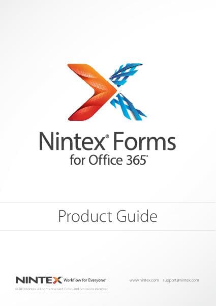 Nintex_Forms_for_Office_365-Product_Guide