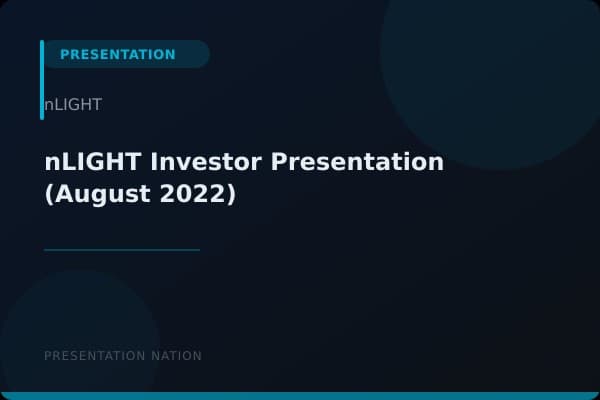 nLIGHT-Investor-Presentation-(August-2022)