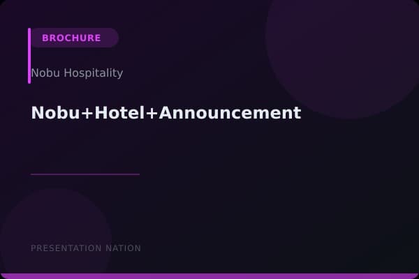 Nobu+Hotel+Announcement