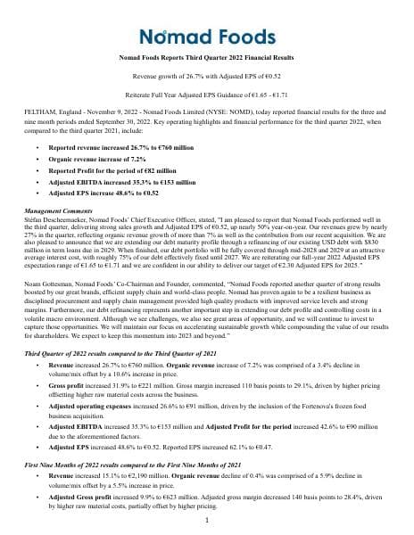 nomd-3q22-earnings-release-11.9.2022