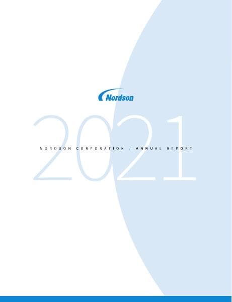 Nordson-2021-Annual-Report