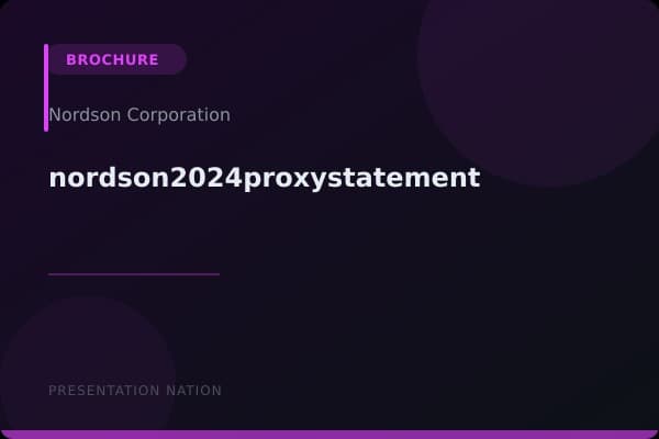 nordson2024proxystatement