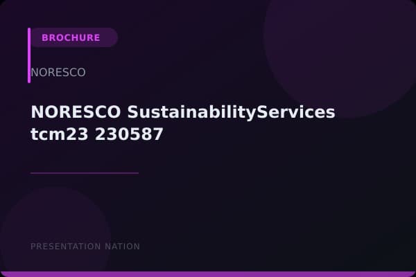 NORESCO_SustainabilityServices_tcm23-230587