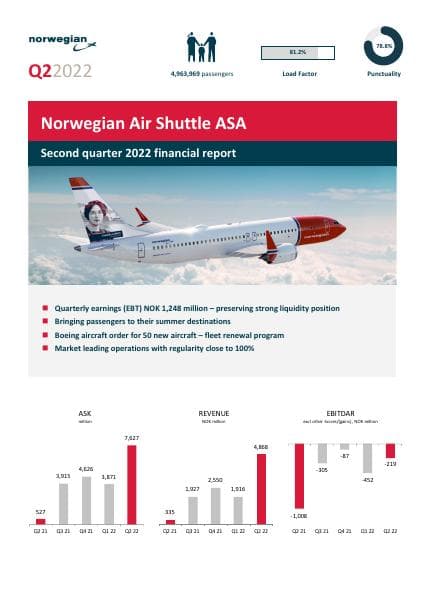 norwegian-q2-2022-report