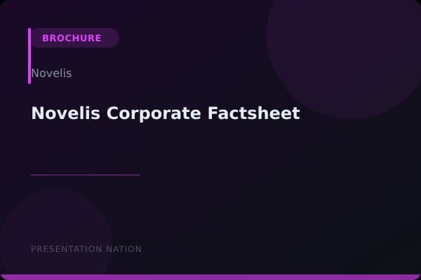 Novelis_Corporate_Factsheet