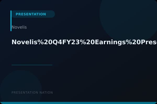 Novelis%20Q4FY23%20Earnings%20Presentation