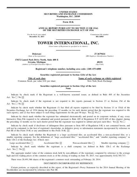 NYSE_TOWR_2013
