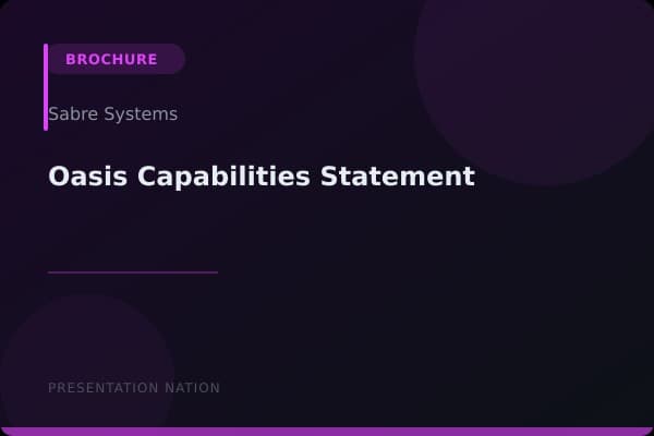 Oasis-Capabilities-Statement