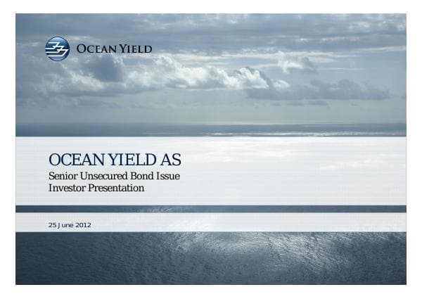 Ocean-Yield-Investor-presentation