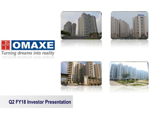 Omaxe%20Limited-Investor%20Presentation%20Q2FY18
