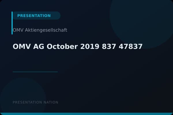 OMV AG_October_2019_837_47837