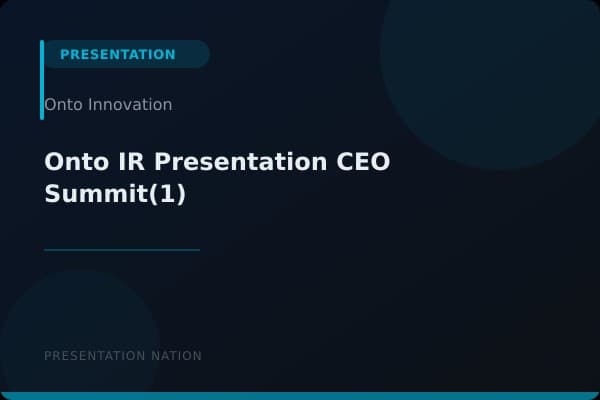Onto-IR-Presentation_CEO-Summit(1)