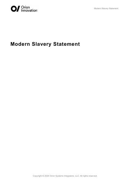 Orion-Modern-Slavery-Statement
