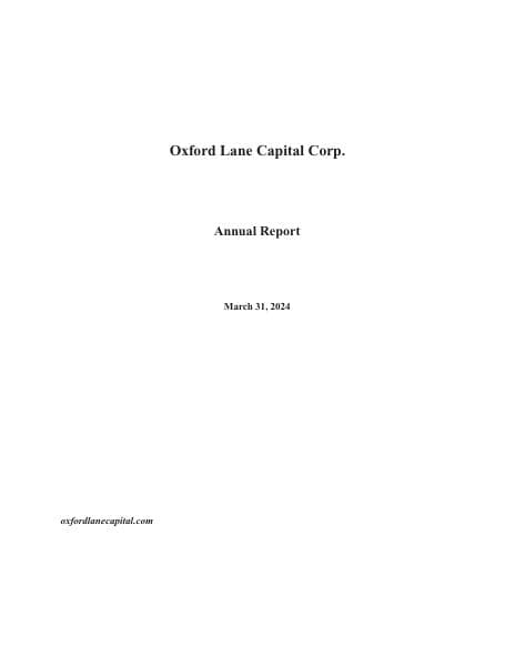 oxfordlanecapitalcorp3-31-24annualreport