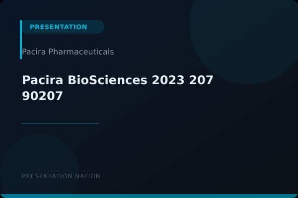 Pacira BioSciences__2023__207_90207