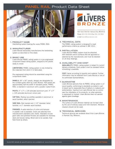 PANELRAIL_Product_Sheet