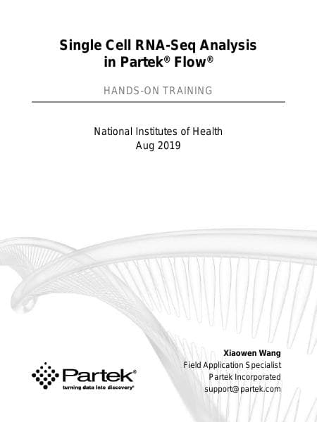 PartekFlowSingleCellRNA-SeqTrainingHandout_August2019