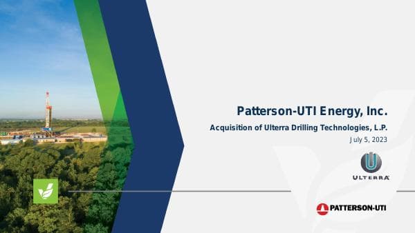Patterson-UTI-acquisition-of-Ulterra