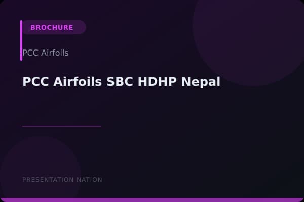 PCC-Airfoils-SBC-HDHP-Nepal