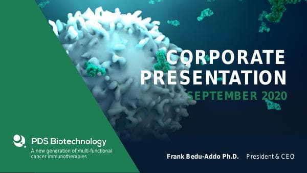 PDS_Biotech_Corporate_Presentation_SEPTEMBER2020