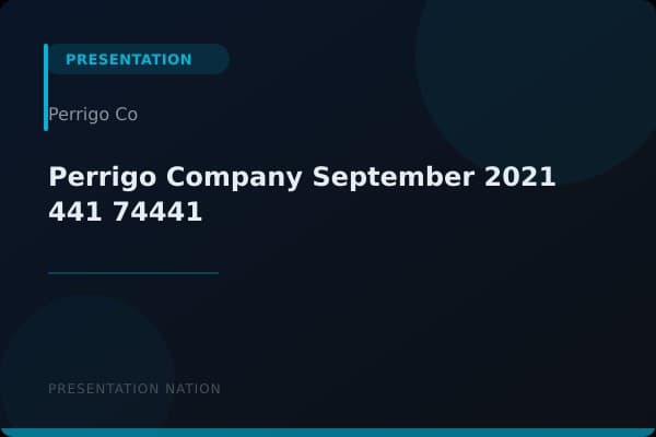 Perrigo Company_September_2021_441_74441