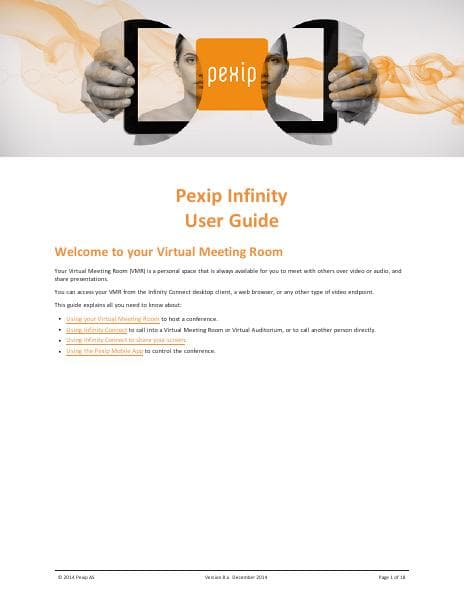 Pexip_Infinity_End_User_Guide_v8.a