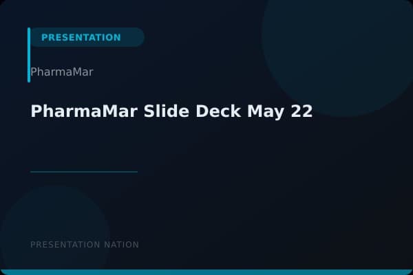 PharmaMar-Slide-Deck-May-22
