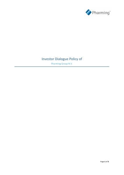 Pharming%20Group%20Investor%20Dialogue%20Policy