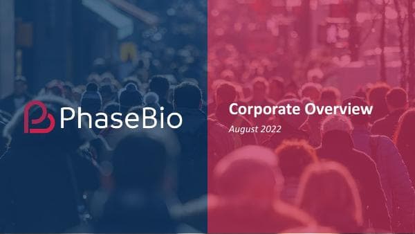PhaseBio Pharmaceuticals_August_2022_616_86616
