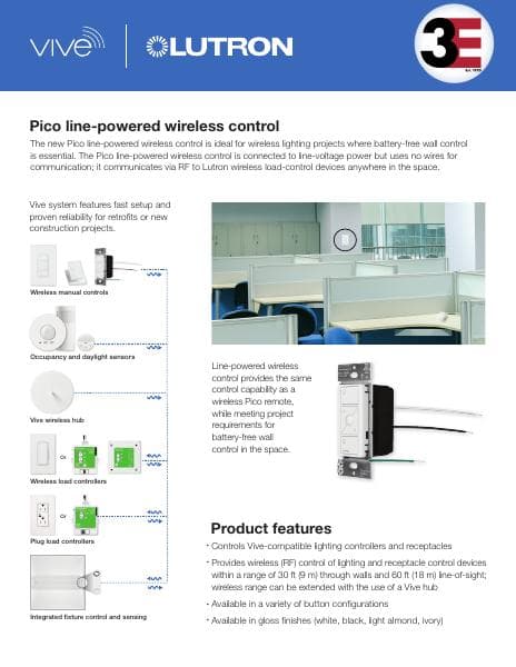 PicoLinePoweredWirelessSpecSheet