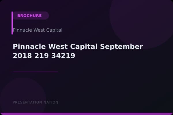 Pinnacle West Capital_September_2018_219_34219