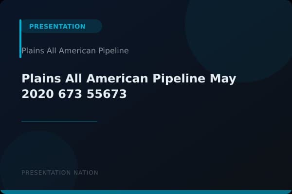 Plains All American Pipeline_May_2020_673_55673