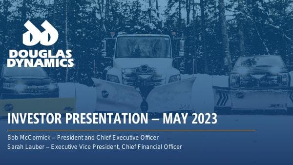 PLOW+Investor+Presentation+May+2023