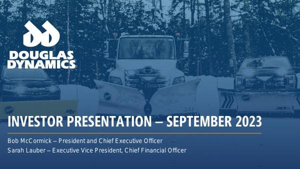 PLOW+Investor+Presentation+Sept+2023+Final