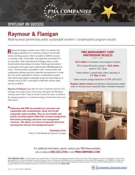 PMASpotlightOnSuccess_Raymour%26Flanigan