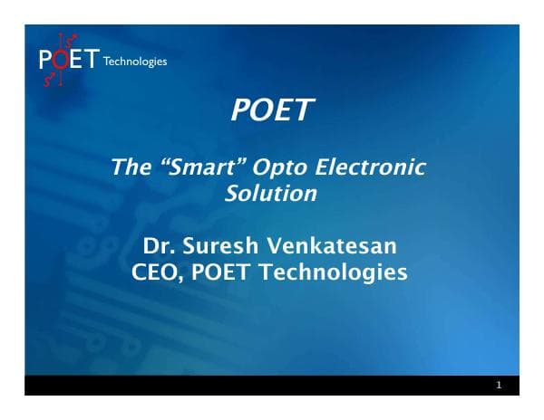 POET-Technologies-Corporate-Overview