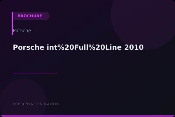 Porsche_int%20Full%20Line_2010