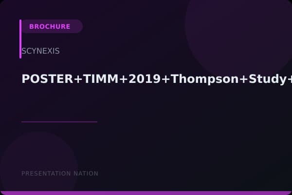 POSTER+TIMM+2019+Thompson+Study+301+Intraabdominal+infection+case+study+9-20-19
