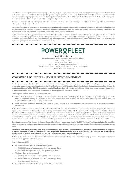 Powerfleet+Prospectus+1-30-24