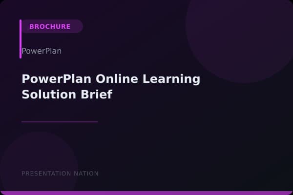 PowerPlan_Online_Learning_Solution_Brief
