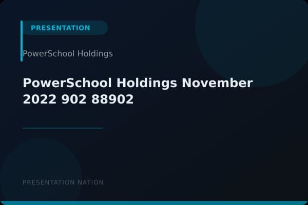 PowerSchool Holdings_November_2022_902_88902
