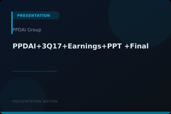 PPDAI+3Q17+Earnings+PPT-+Final