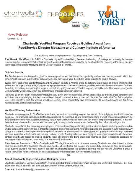 PR_Chartwells-YouFirst-Program-