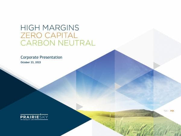 PrairieSky-Royalty-Presentation-October-23-2023