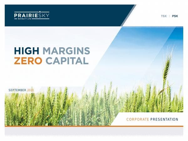 PrairieSky-Royalty-Presentation-September-9-2020-Final