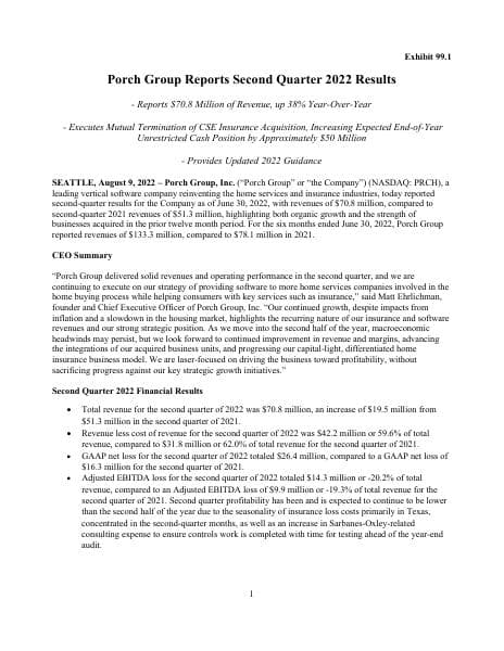 prch_Ex99_1_Q2-22_v.FINAL