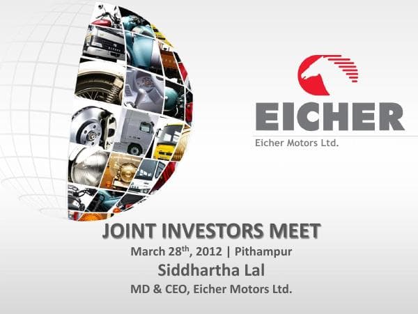 Presentation_on_Eicher_Motors_Ltd